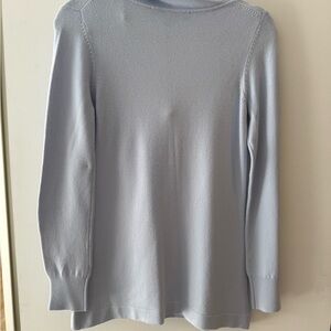 French Connection Soft Blue Knit Top